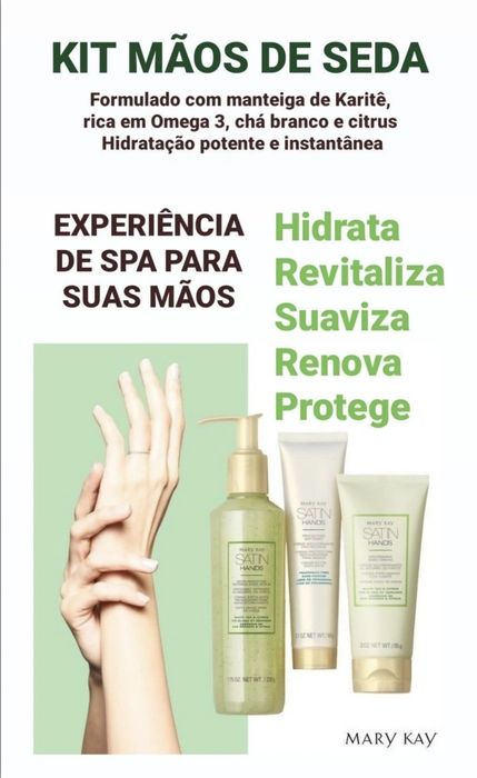 Cuidado de Mãos (Chá Branco, Karité e Citrinos)