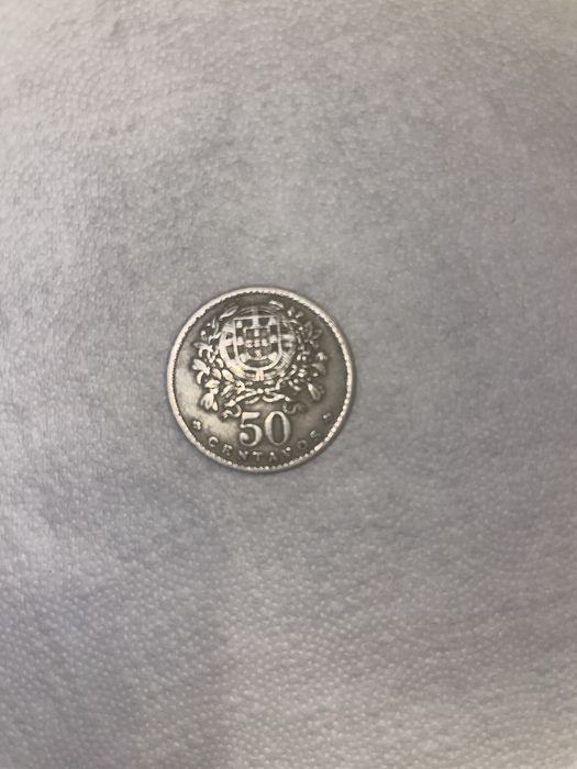 Moeda 50 centavos 1956