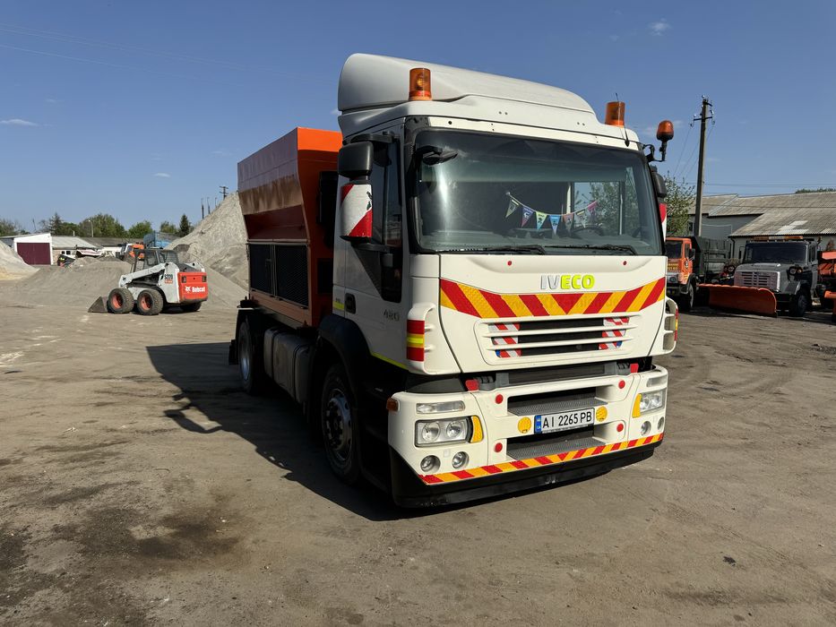 Продам Iveco з установкою для ямкового ремонту струмневий метод