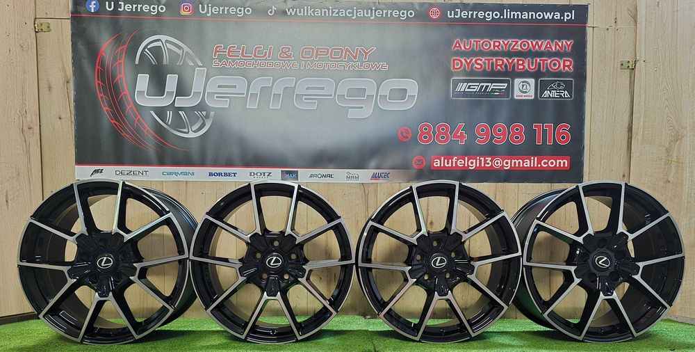 Nowe alufelgi LEXUS 18x5x114,3 - Es,Gs,Is,Nx,Rc, Rx,Ux