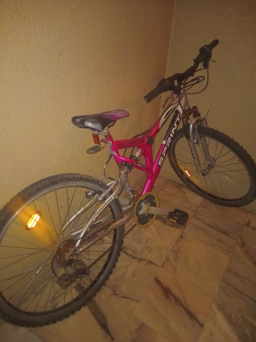 Bicicleta dupla suspensão