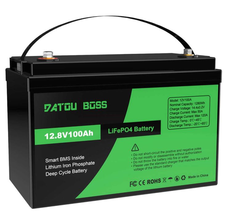 акумулятор LiFePO4 літій-залізо-фосфатний 12V-24V 100-300Ah Батарея железо-фосфатная Datou Boss Soonest HumsiENK MFUZOP.Инверторы Гибридные солнечные!
