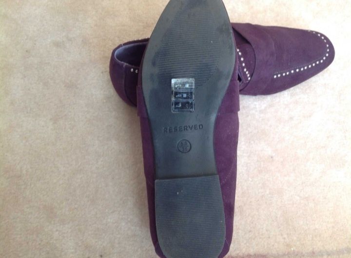 Mokasyny pantofle Reserved  r. 39 - wypróbowane