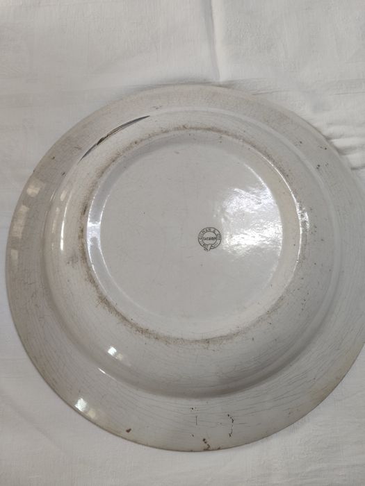 Prato sopeiro fábrica de loiça de Sacavém