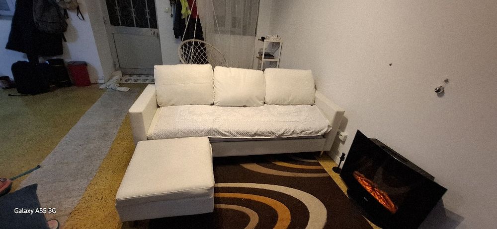 Sofá usado como novo