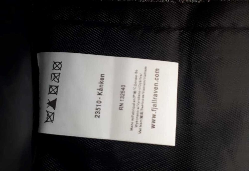 Plecak Fjallraven Kanken - 16 Litrów - Czarny