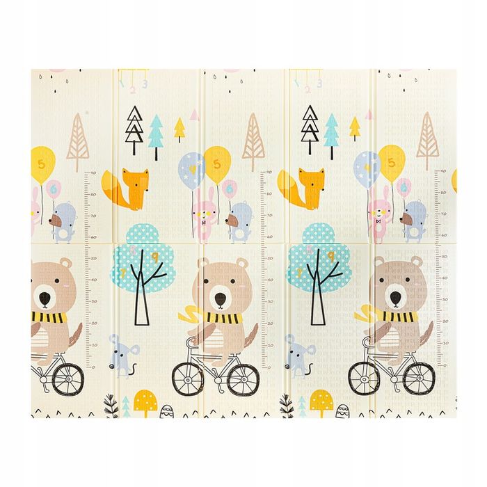 Piankowa Mata Edukacyjna Składana Xpe 200x180 Cm