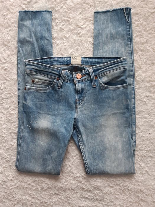 Oryginalne jeansy damskie LEE XS
