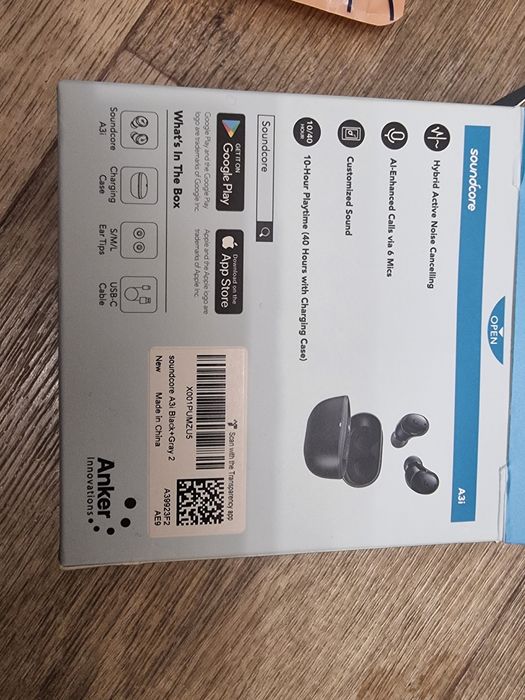 Наушники Anker Soundcore Life A3i + кейс