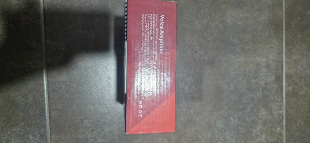 Giecy Amplificador de voz com microfone, cor amarela