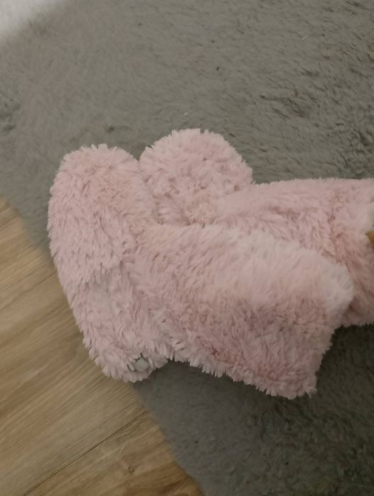 Kapcie różowe ciepłe butki