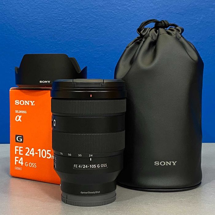 Sony FE 24-105mm f/4 G OSS | NOVA | 3 ANOS DE GARANTIA