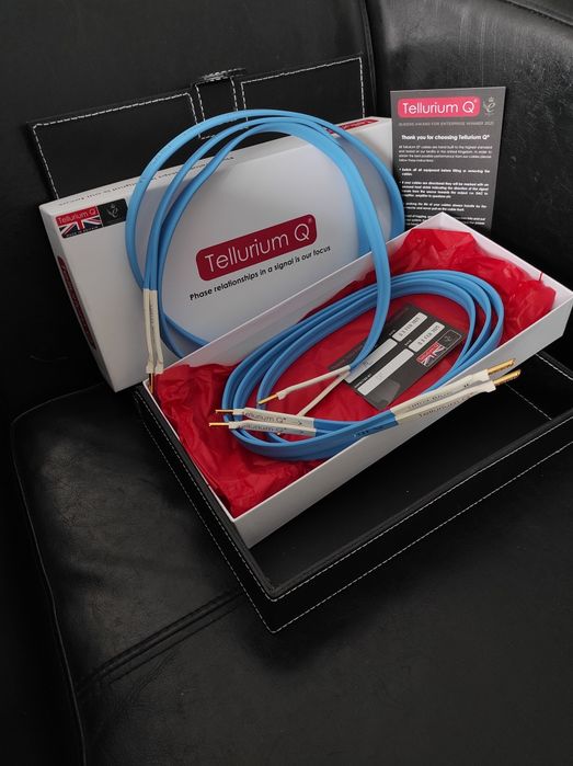 ‼️  Tellurium Ultra Blue 2 II kable głośnikowe przewody 2x3,5m