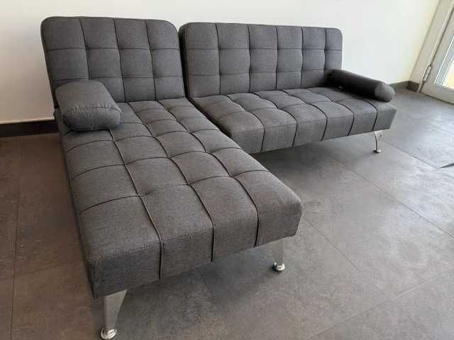 Sofá cinza novo -  envio gratis - Eu tenho um catálogo