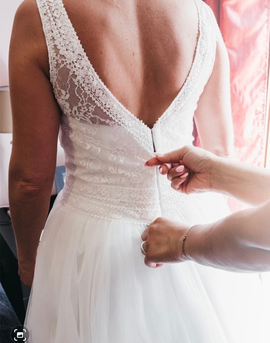 Vestido noiva usado uma vez em bom estado