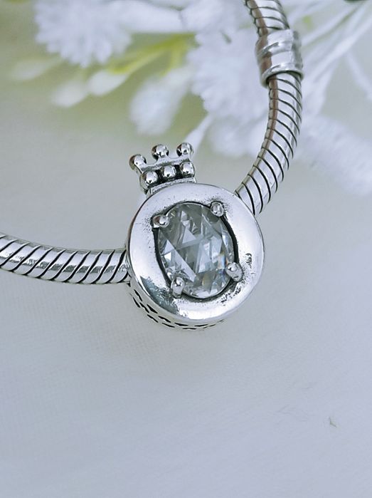 Charms w Koronie dwustronny s 925