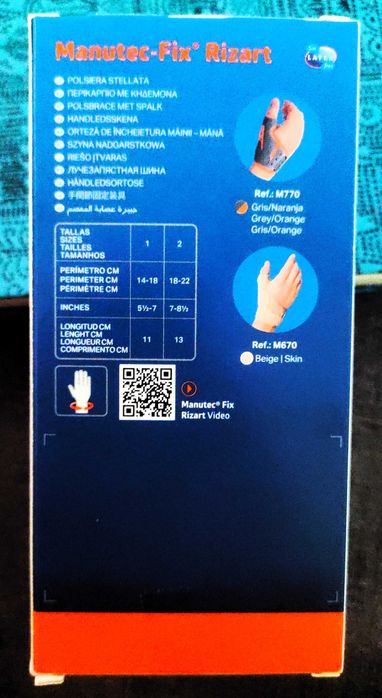 Tala de pulso para polegar