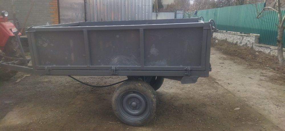 Причіп-самоскид саморобний, прицеп