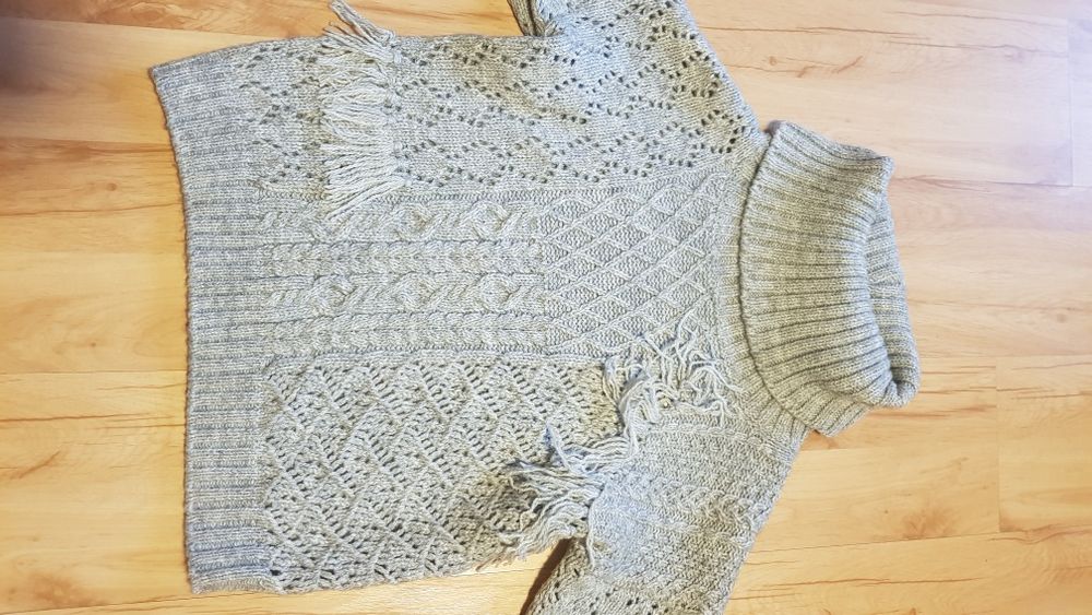 Z dzianiny ciepły golf z kominem marki Reserved rozmiar M/L