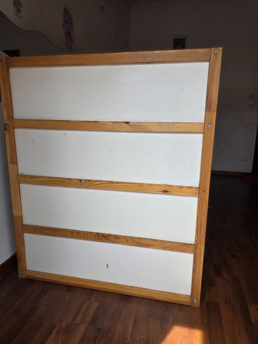 Cama beliche convertível com 2 estrados