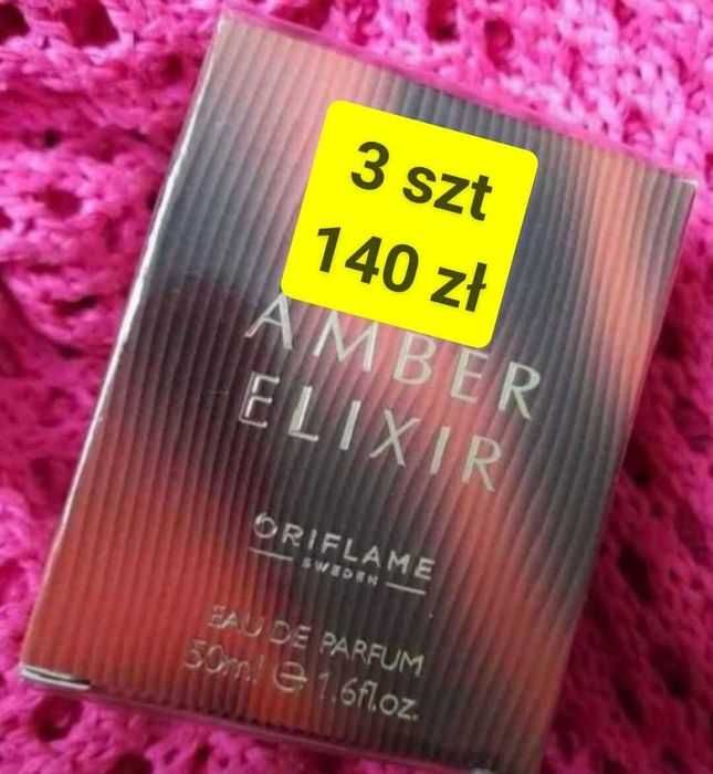 Woda perfumowana Amber Elixir 3 szt