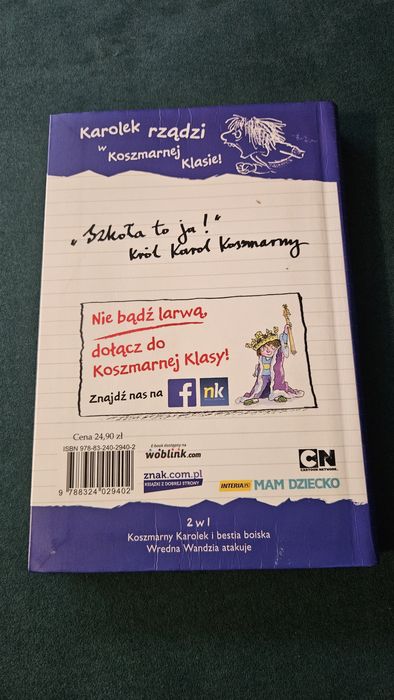 Koszmarny Karolek Francesca Simon