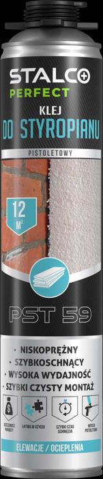 Pianoklej do styropianu pistoletowy PERFECT