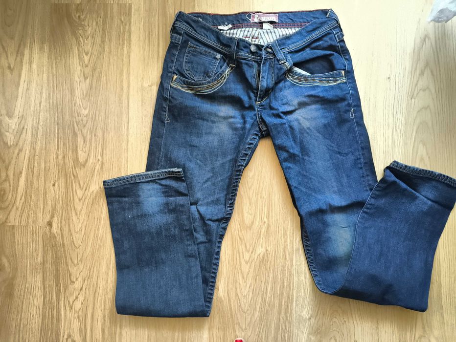 Dżinsy H&M Relaxed, proste nogawki, rozmiar 26/32