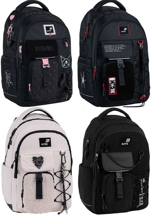 Рюкзак шкільний Kite Education teens 2597L пенал пляшка