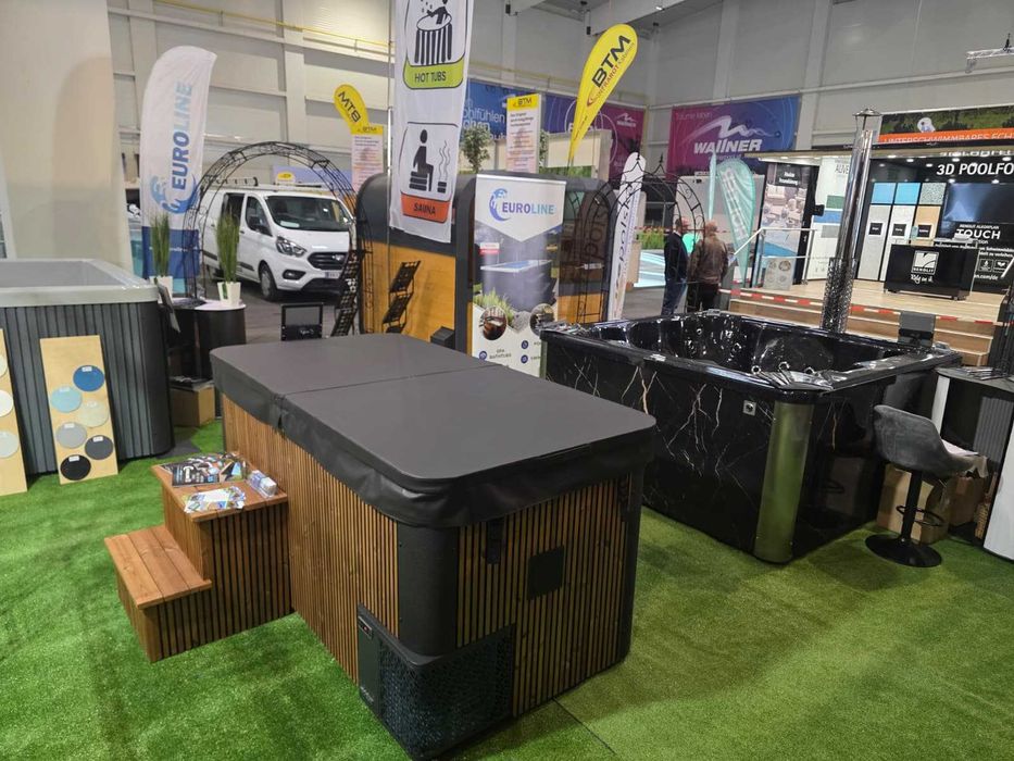 Jacuzzi ogrodowe luksusowa wanna spa DUO dwuosobowa hydromasaż pompa ciepła
