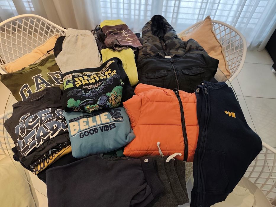 Lote de roupa para menino