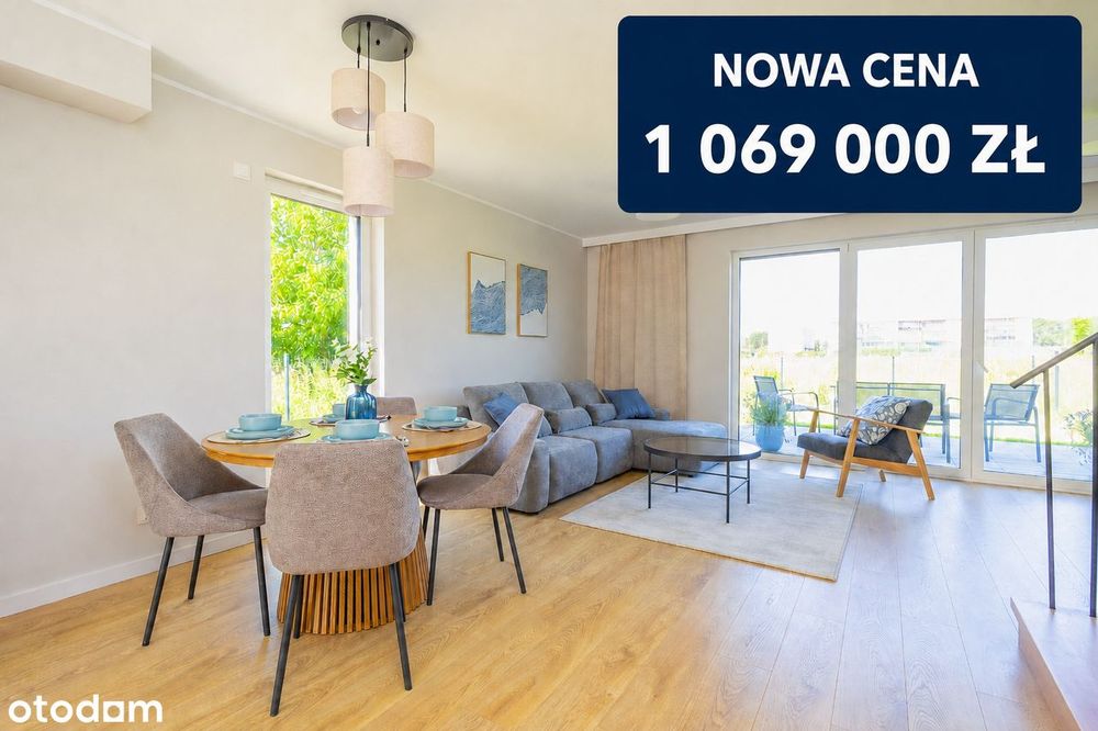Gotowy do zamieszkania| 84 m² |Wykończony pod klucz |Sadków