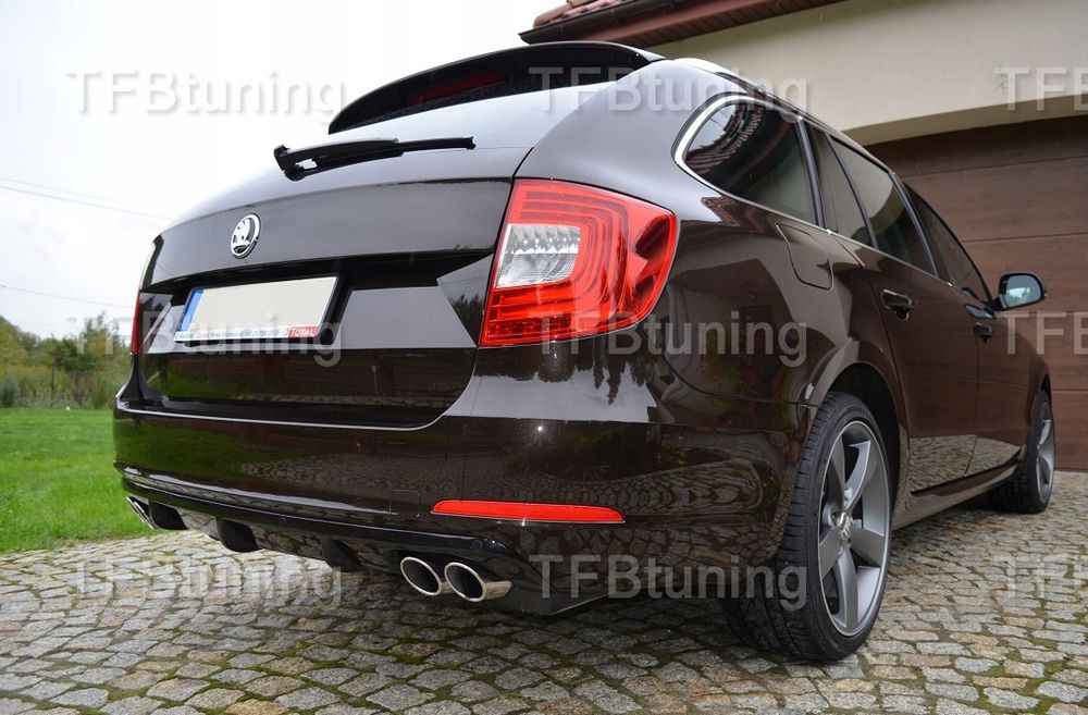 spoiler lotka nad szybę superb 2 kombi v1 tfb tuning