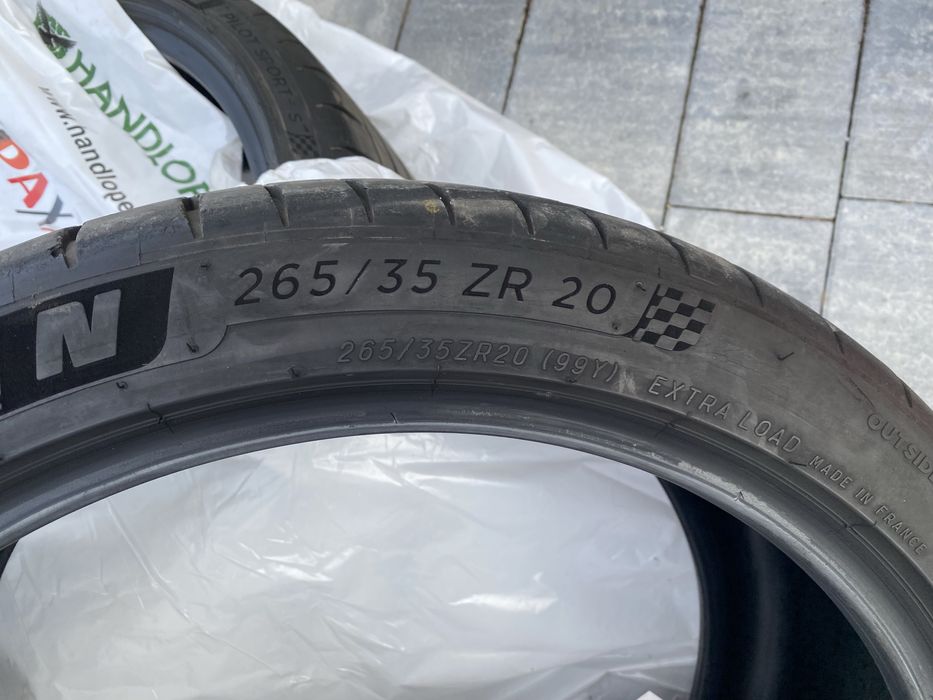 Opony Michelin 265/35/20 295/30/20