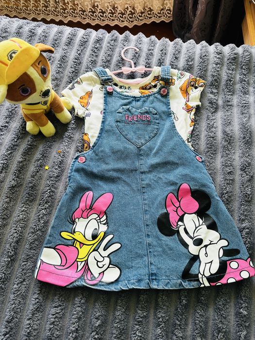 Джинсовый сарафан Disney