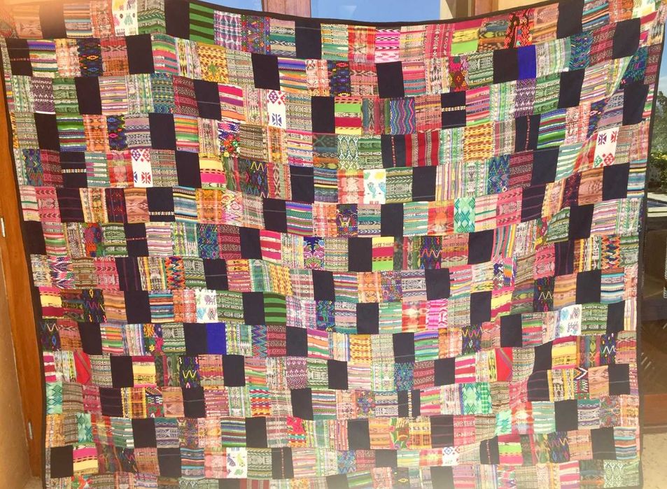 Colchas de retalhos de Guatemala