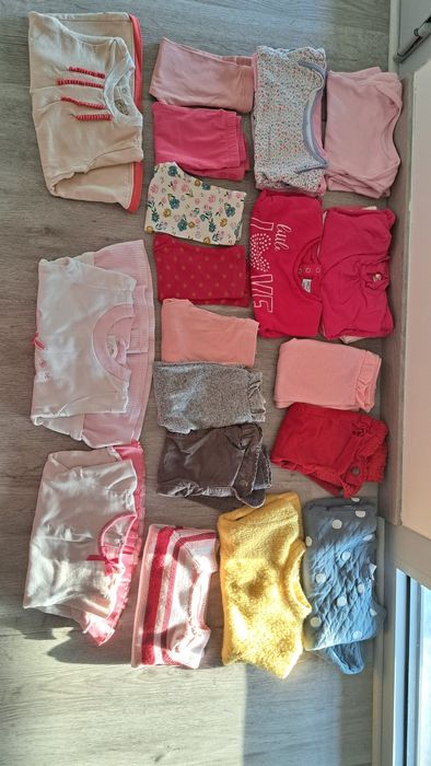 Lote Roupa Bebe Menina 6-9 M