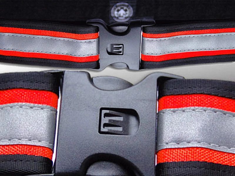 Pasek RATOWNICZY FLUO odblaskowy (S)