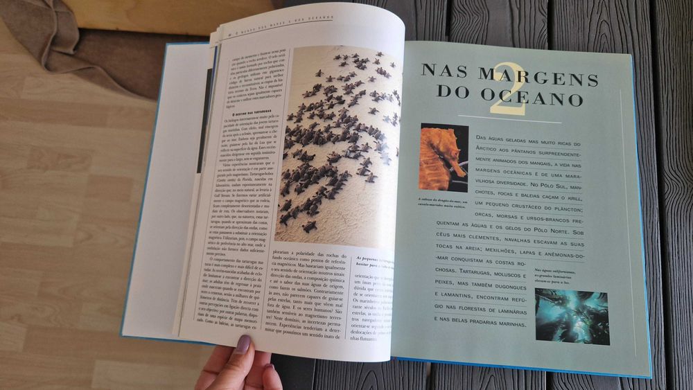 Livro A Vida dos Mares e Oceanos