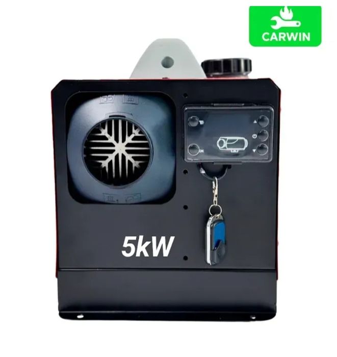 Дизельный автономный обогреватель CARWIN 5 кВт (12В/24В/220В) + пульт