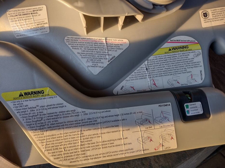 Fotelik Nosidełko Graco Disney / czyściutki, wyprany, stan -bdb