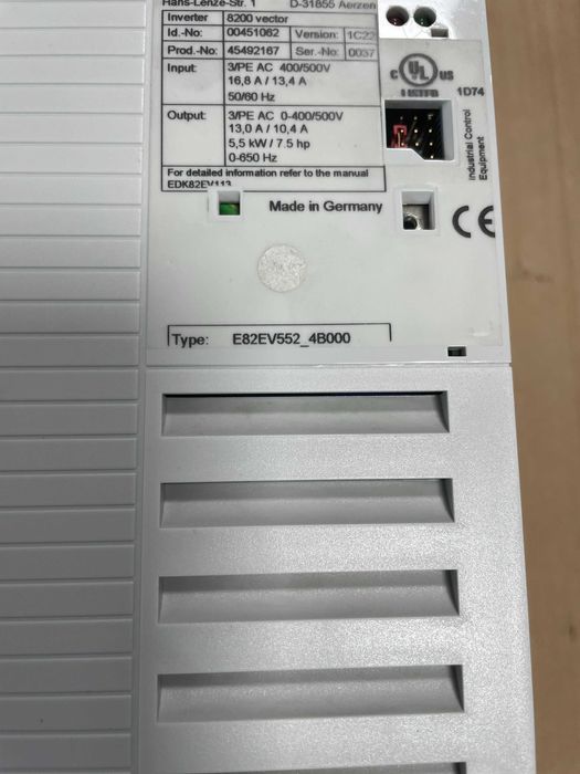 Falownik Lenze E82EV5524B000