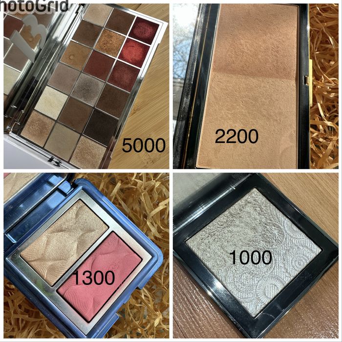 Lisa Eldrige, Byredo, Chanel, Bobbi Brown  Charlotte Tilbury, Denona, Pat McGRATH