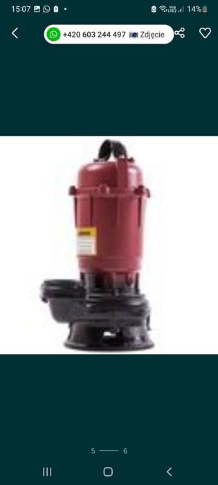 Pompa do szamba 3950w