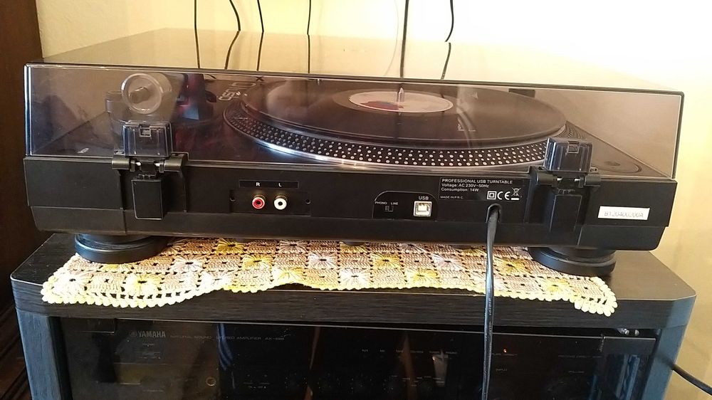 gira discos JBSystems Q-1 USB como NOVO