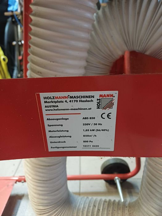 Wyciag trocin ABS 850 Holzmann