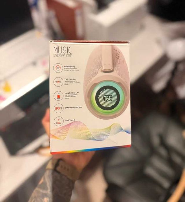 Bezprzewodowy Głośnik T&G TG418