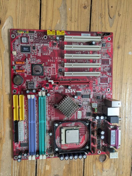 Płyta główna + procesor z demontażu komputera Vobis Digital VD 3088 Power
