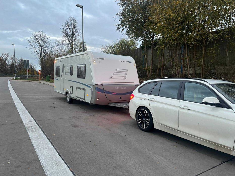 Caravana Hymer modelo Nova GL