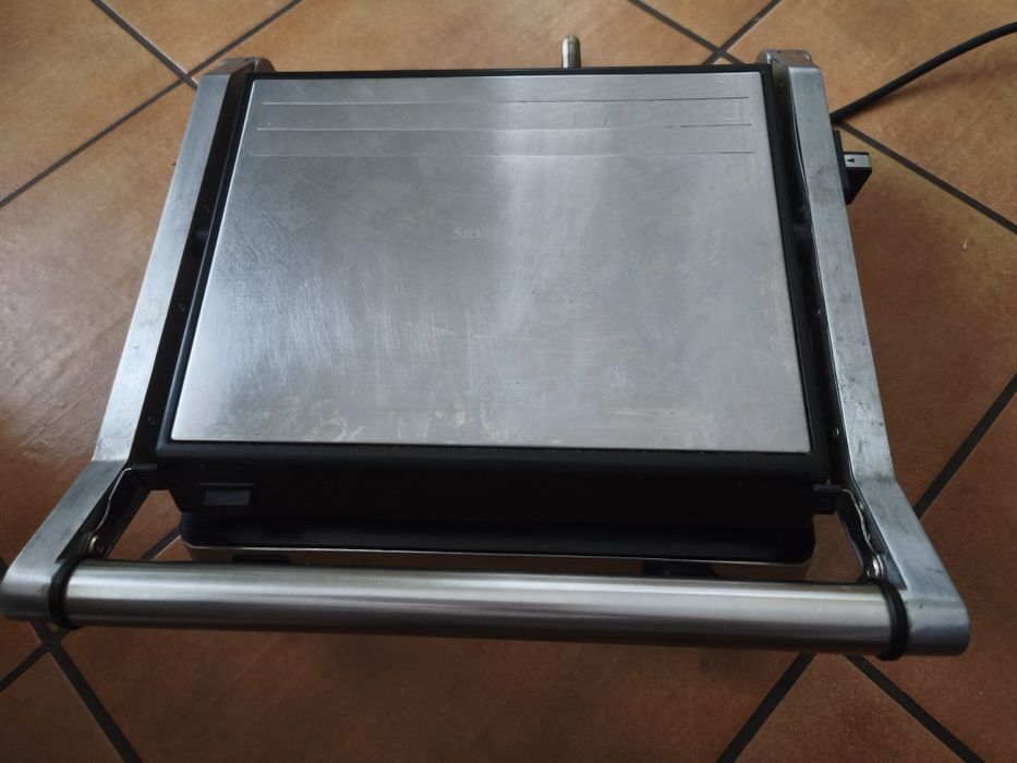 Grill kontaktowy Silvercrest | Żeliwny ruszt |2000W 
​Op